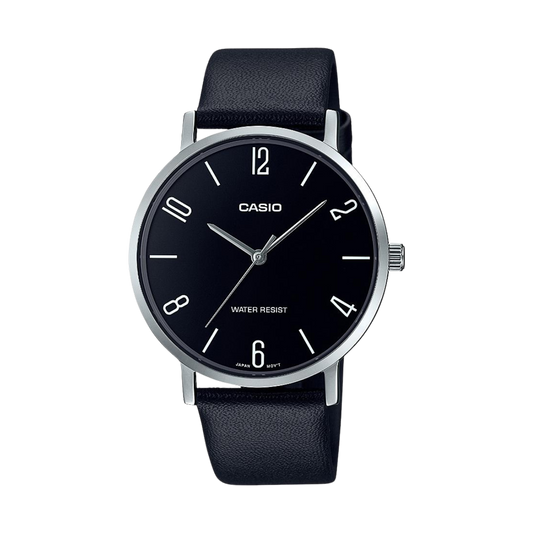 Reloj Análogo Casual Plateado de Hombre