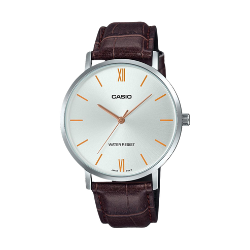 Reloj Análogo Minimalista Casual Plateado de Hombre – Relojín Panamá