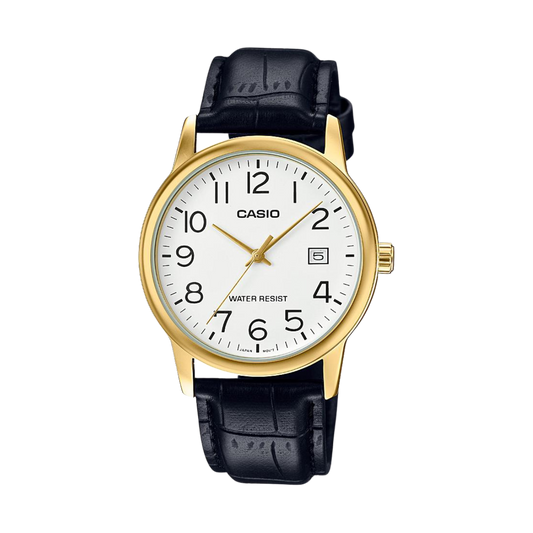 Reloj Análogo Casual Dorado de Hombre