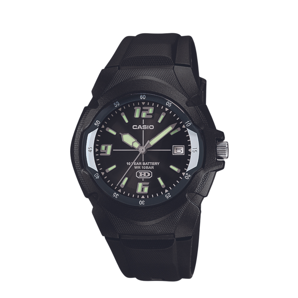 Reloj Análogo Casual Negro de Hombre