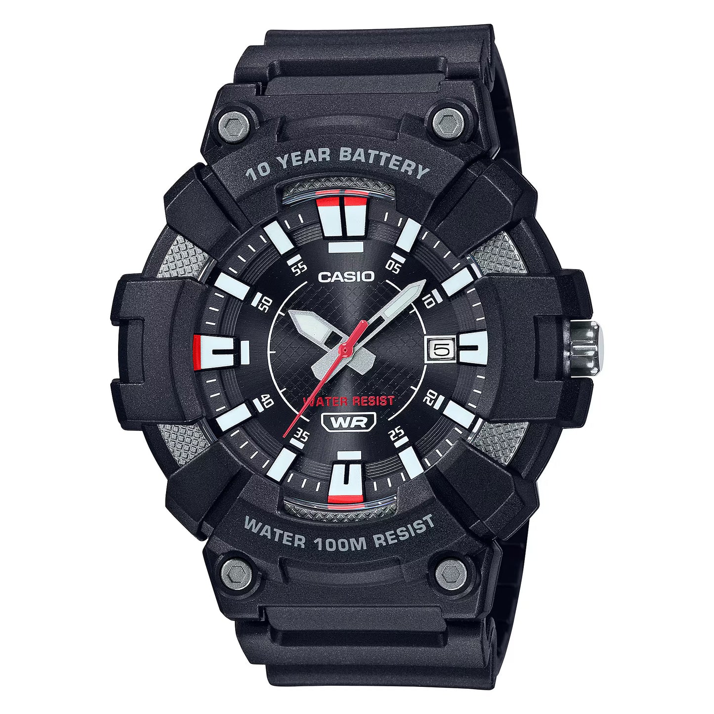 Reloj Análogo Sport Negro de Hombre