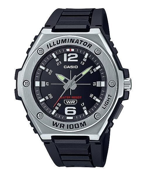 Reloj Análogo Illuminator Casual Plateado de Hombre