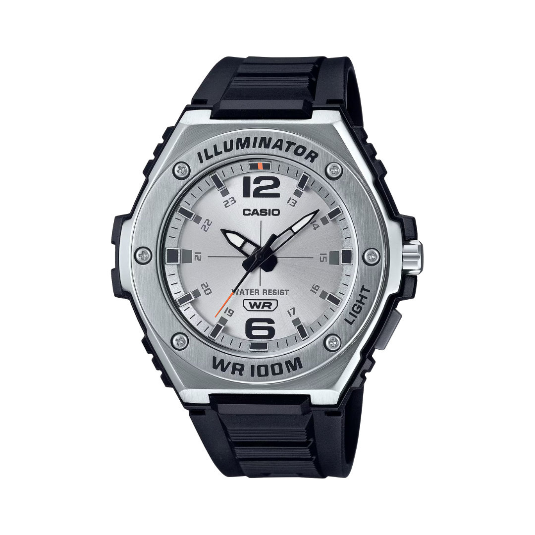 Reloj Análogo Sport Plateado de Hombre