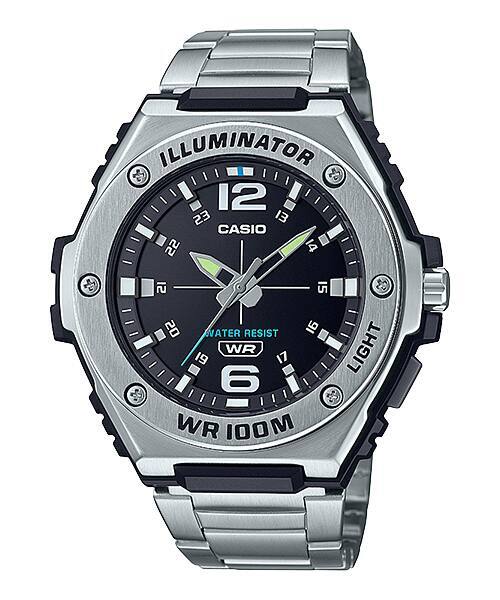 Reloj Análogo Illuminator Casual Plateado de Hombre