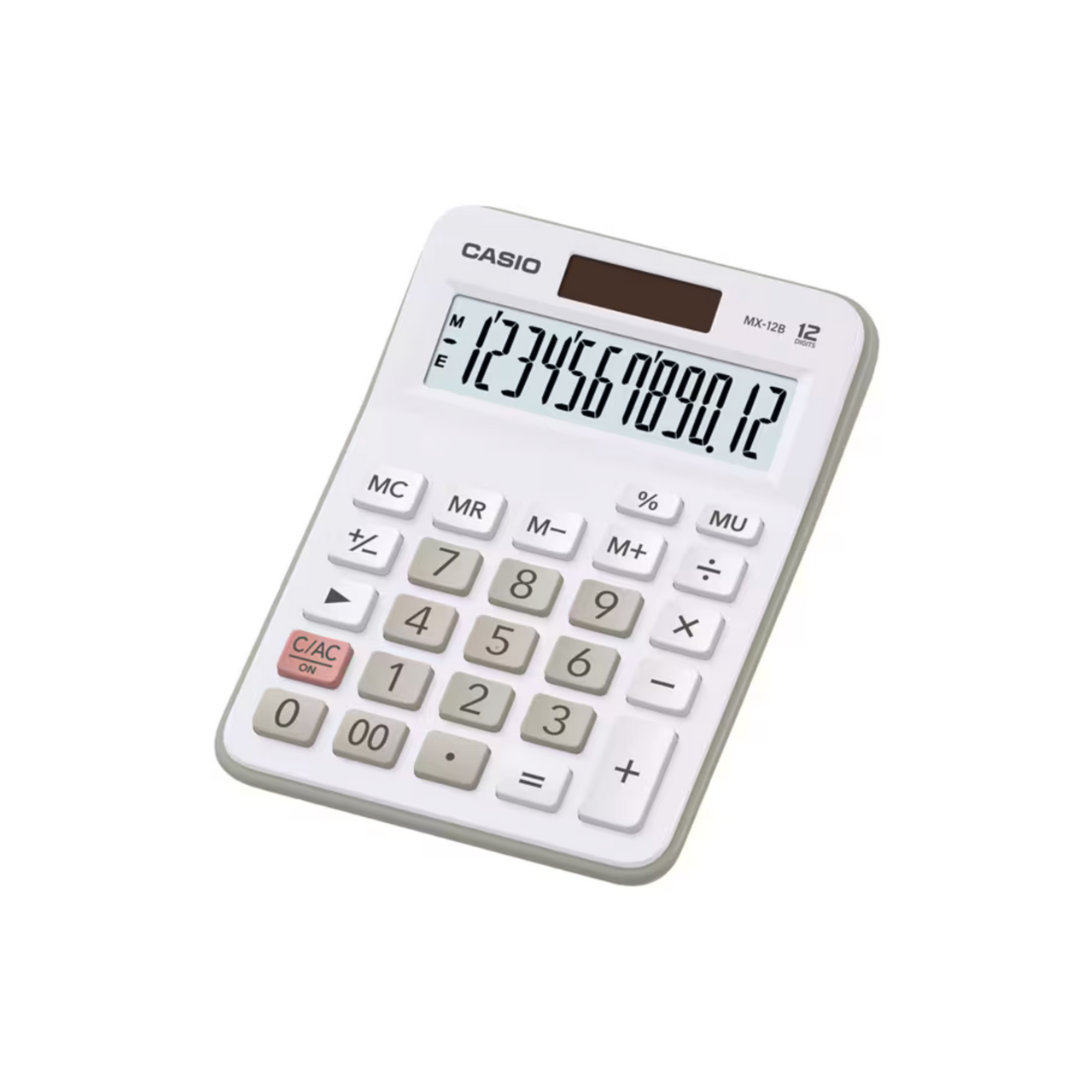 Calculadora Práctica Mini Blanca de Escritorio