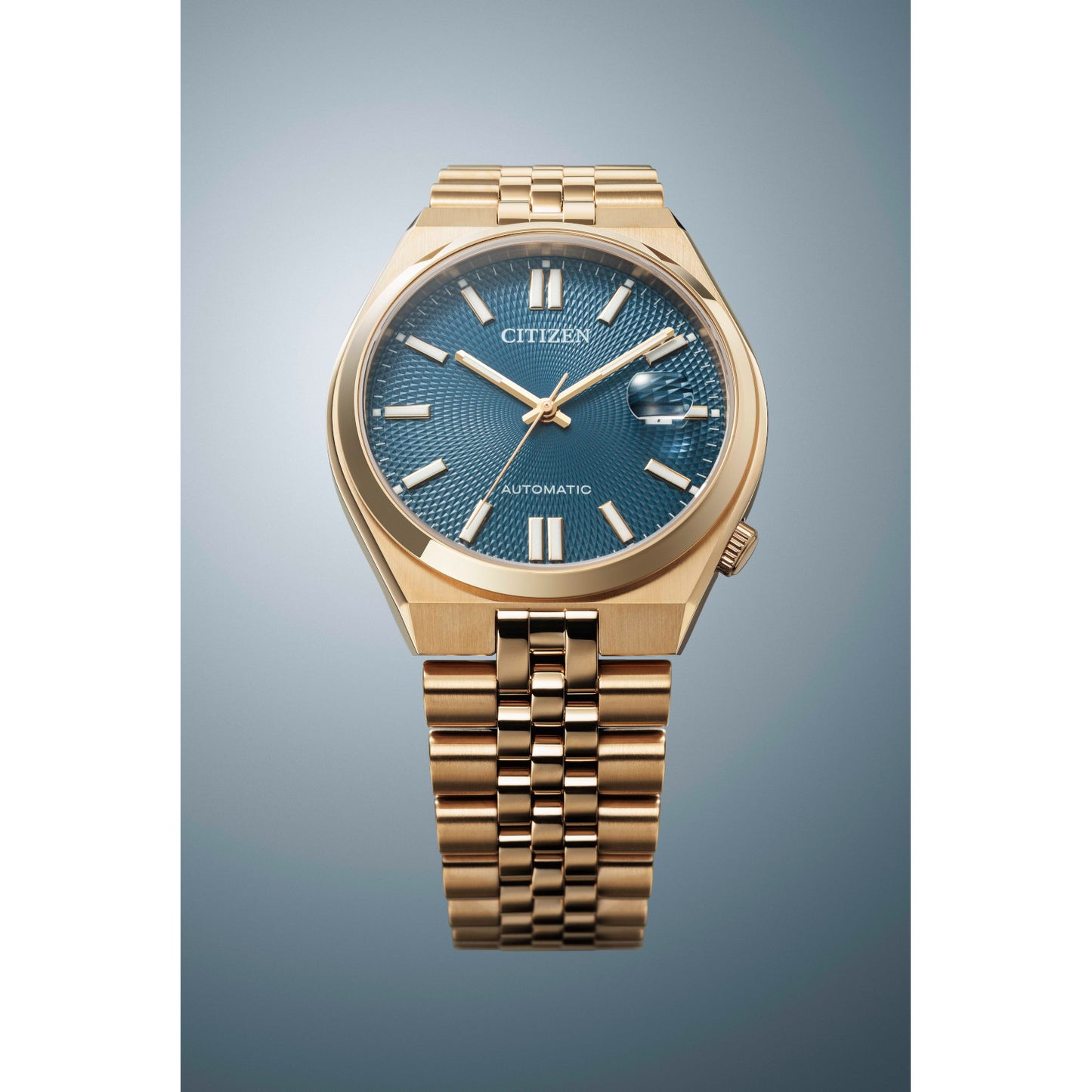 Reloj Análogo Automático Tsuyosa 60 Oro Rosa de Hombre
