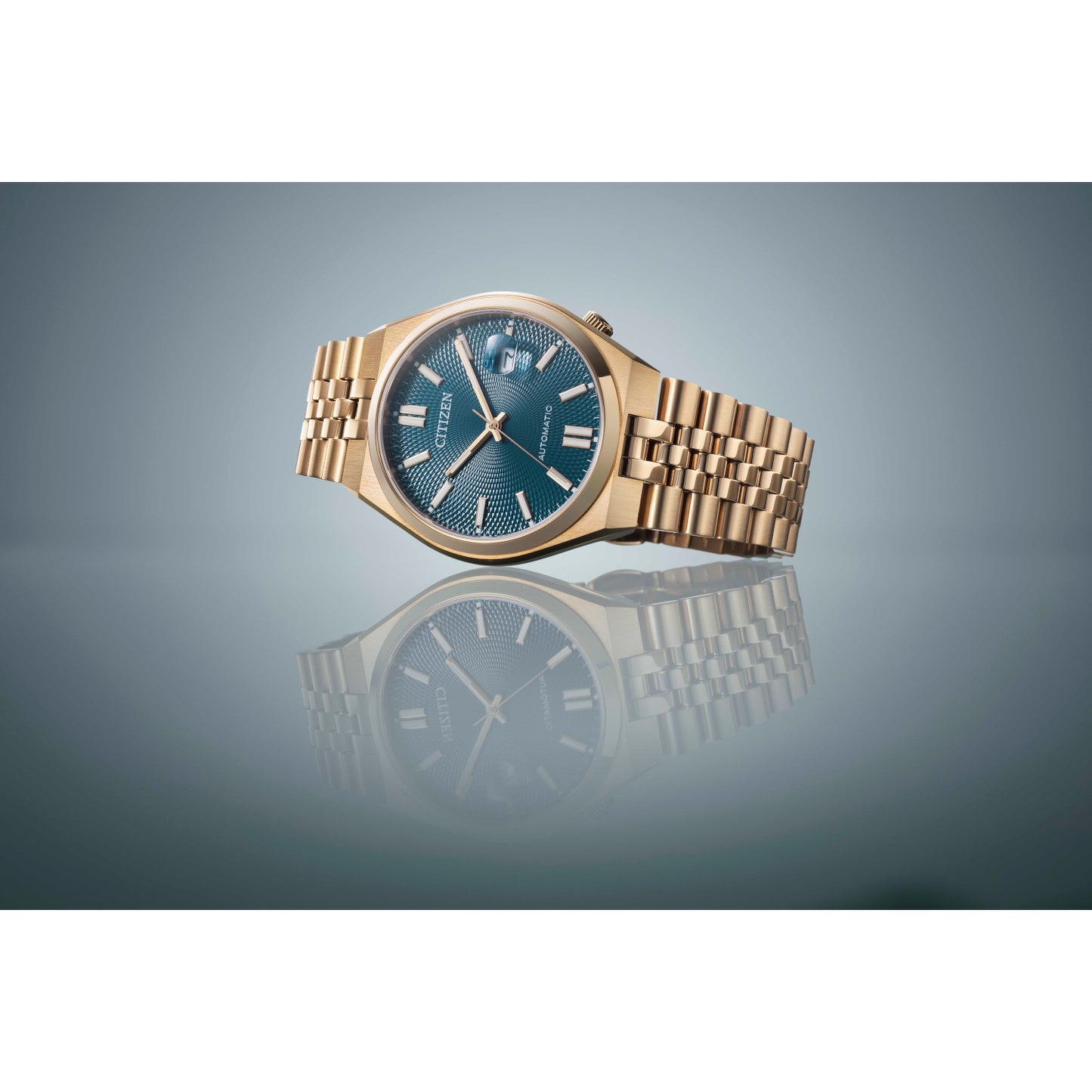 Reloj Análogo Automático Tsuyosa 60 Oro Rosa de Hombre