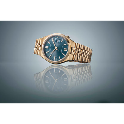 Reloj Análogo Automático Tsuyosa 60 Oro Rosa de Hombre