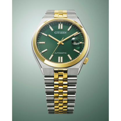 Reloj Análogo Automático Tsuyosa 60 Doble Tono de Hombre