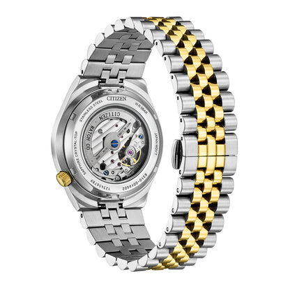 Reloj Análogo Automático Tsuyosa 60 Doble Tono de Hombre