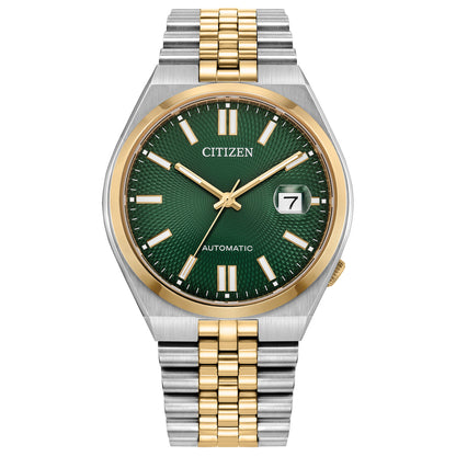 Reloj Análogo Automático Tsuyosa 60 Doble Tono de Hombre
