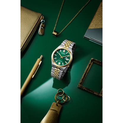 Reloj Análogo Automático Tsuyosa 60 Doble Tono de Hombre
