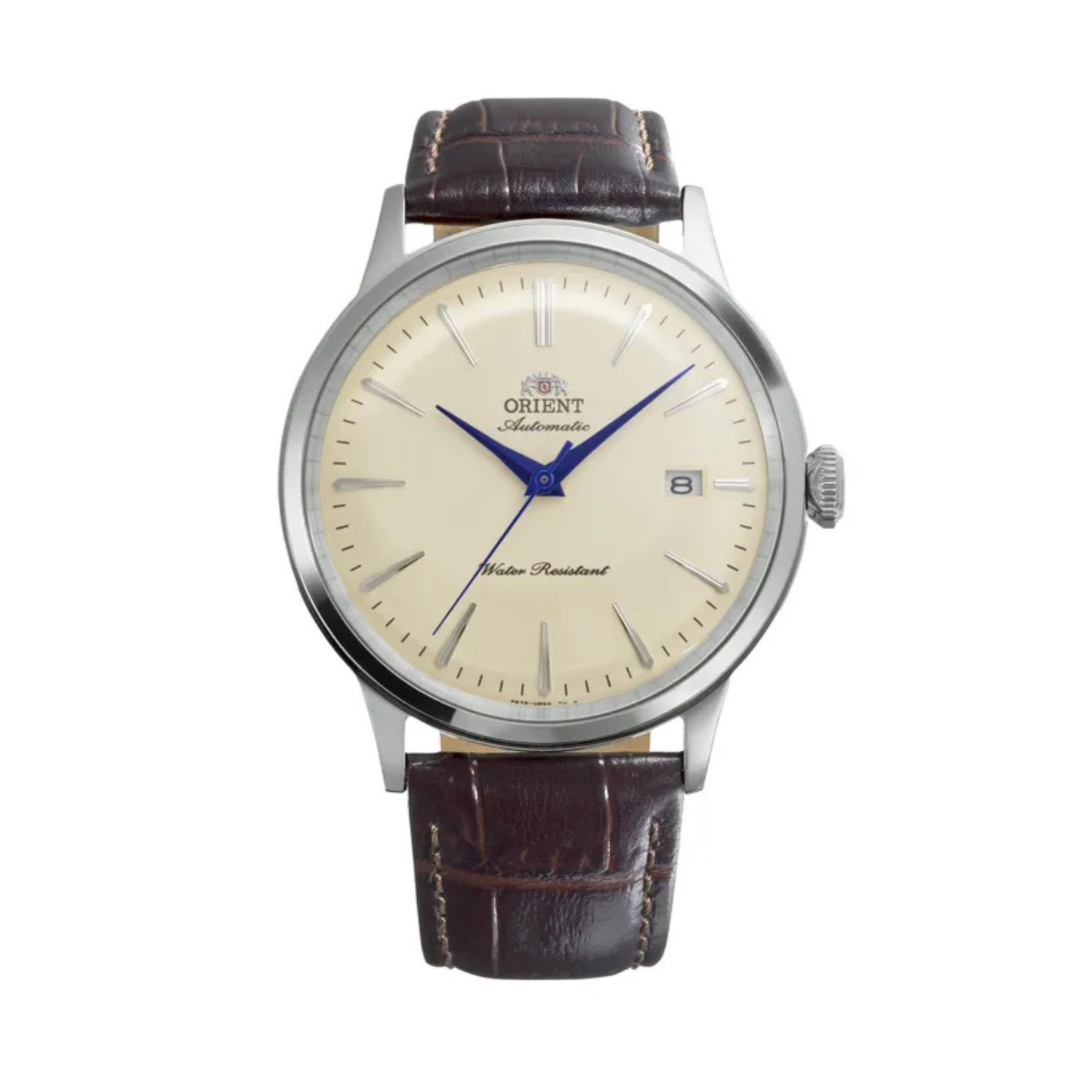 Reloj Orient Bambino Silver Blue Automático Luxury de Hombre