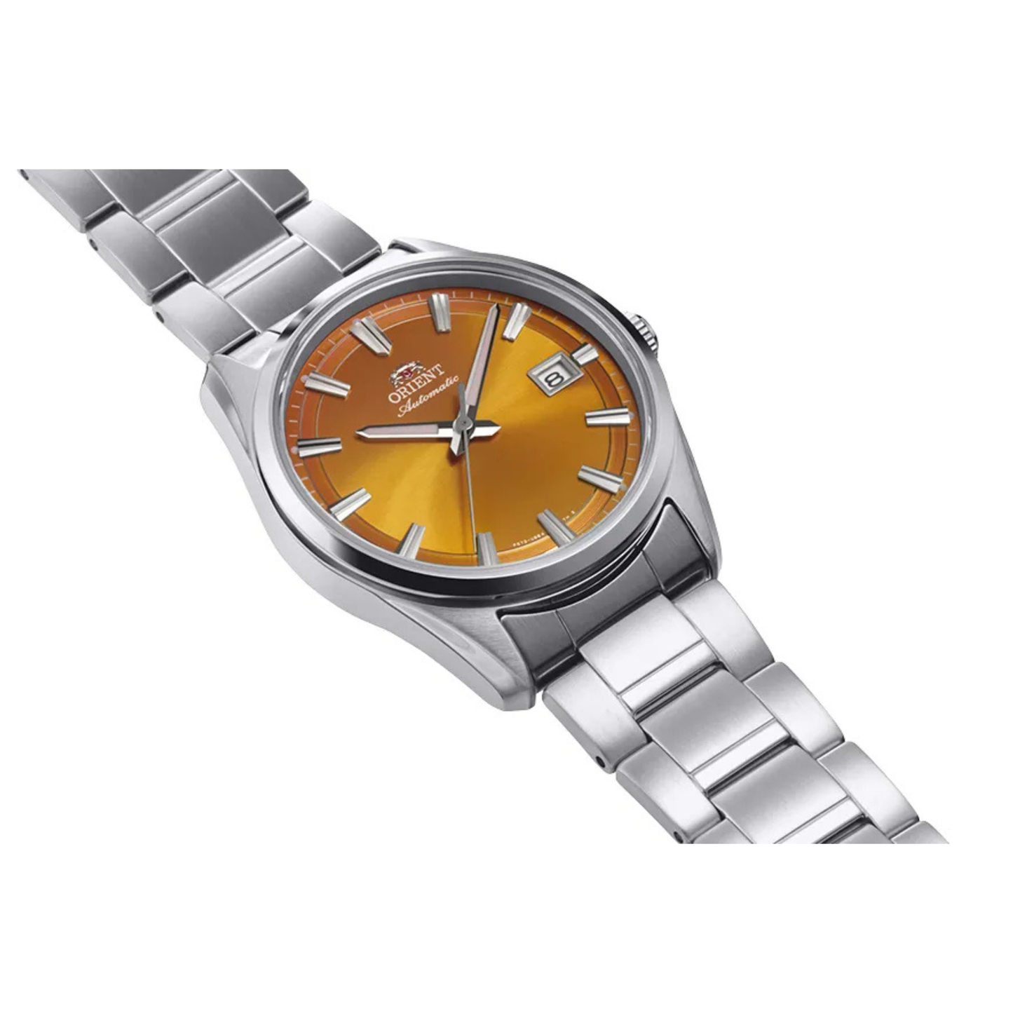 Reloj Orient Stretto Date Luxury Naranja de Hombre