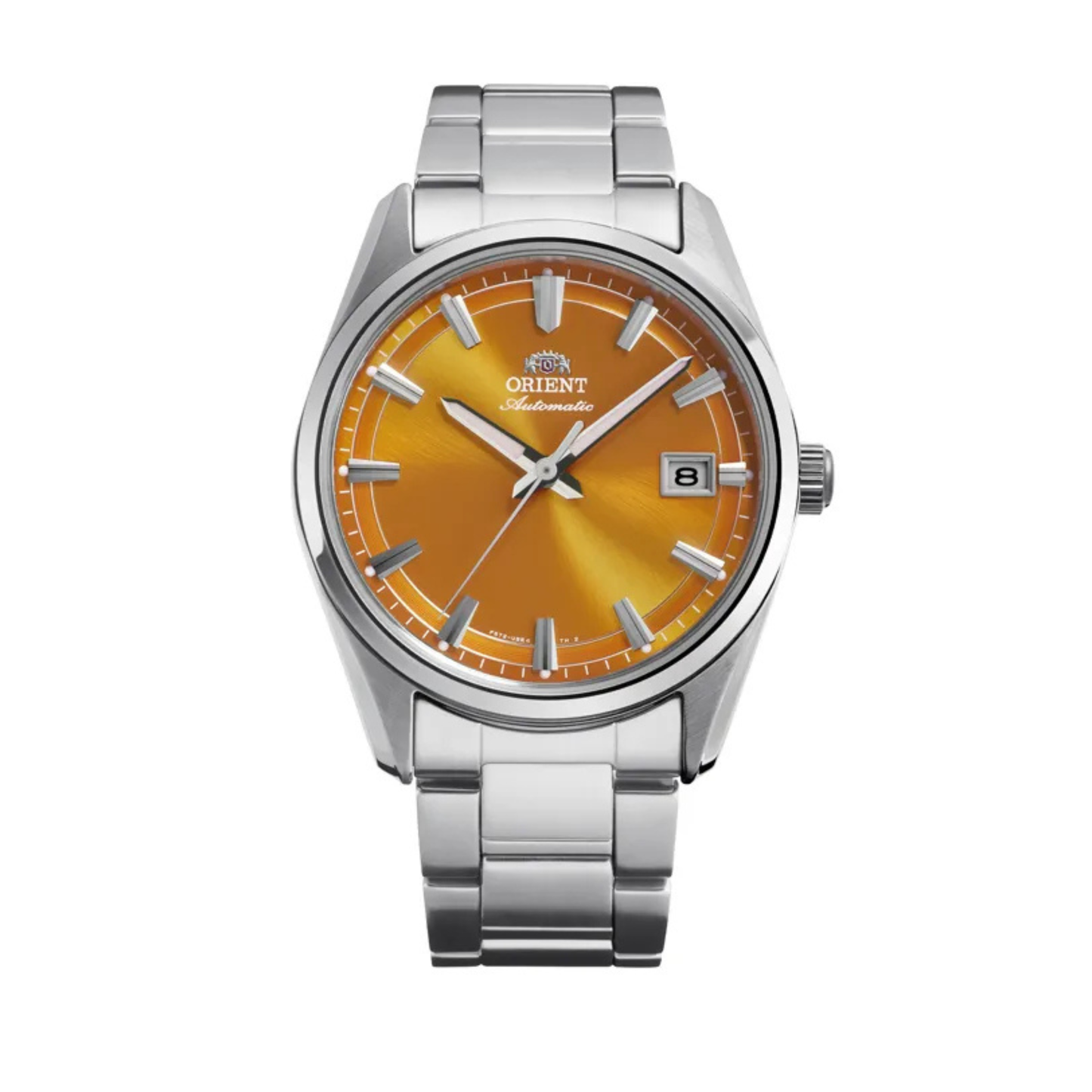 Reloj Orient Stretto Date Luxury Naranja de Hombre