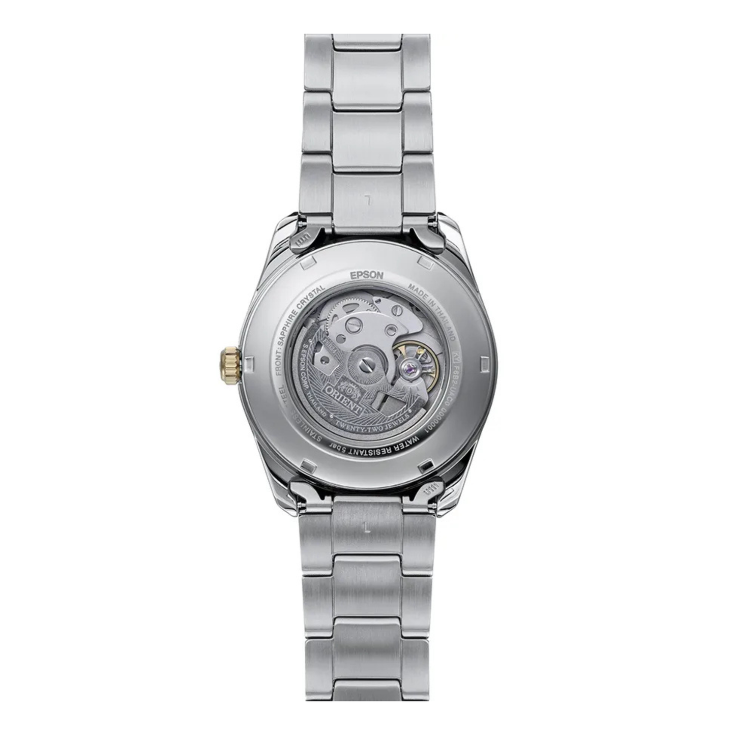 Reloj Orient Stretto Day & Night Automático Luxury Doble Tono de Hombre
