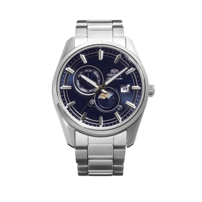 Reloj Orient Stretto Day & Night Automático Luxury Azul de Hombre