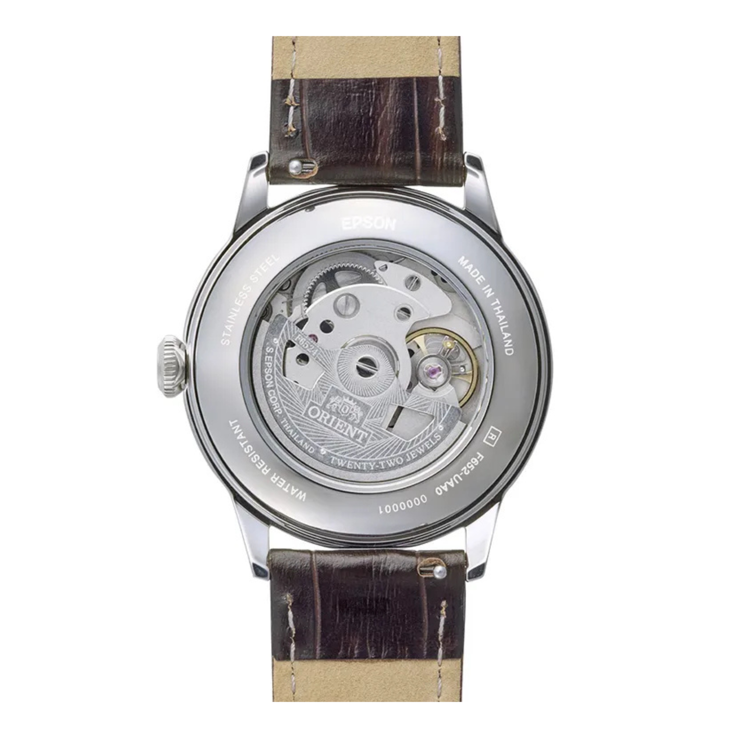 Reloj Orient Bambino Chocolate Automático Luxury de Hombre