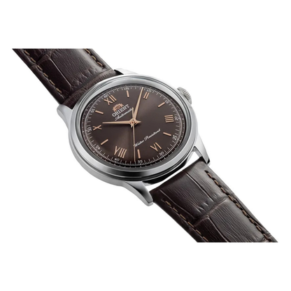 Reloj Orient Bambino Chocolate Automático Luxury de Hombre