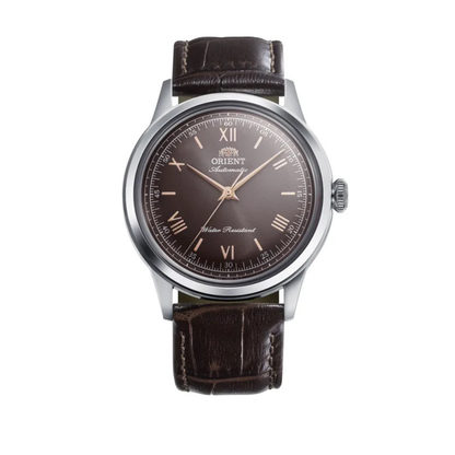Reloj Orient Bambino Chocolate Automático Luxury de Hombre