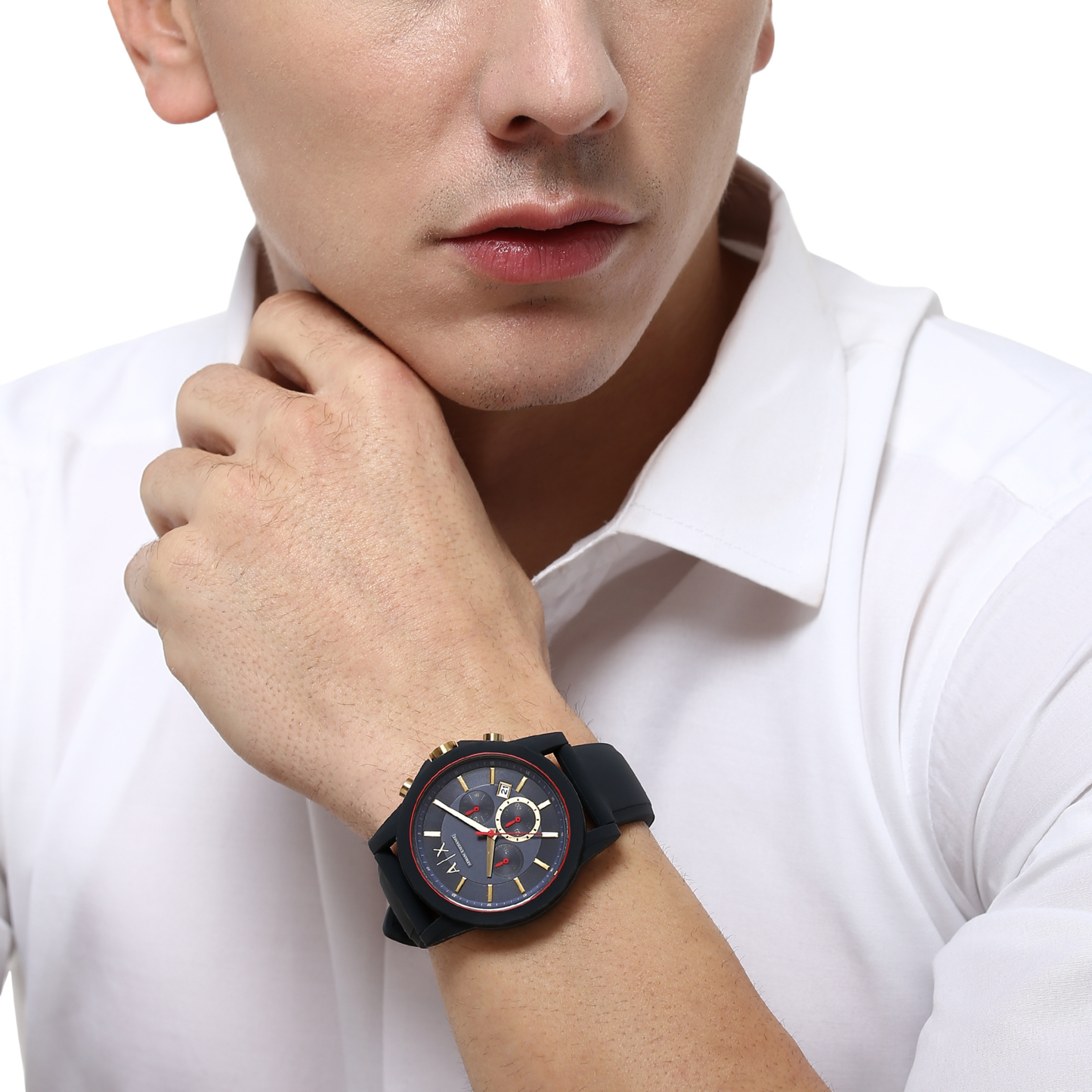 Reloj Análogo Outer Banks Casual Azul Oscuro de Hombre