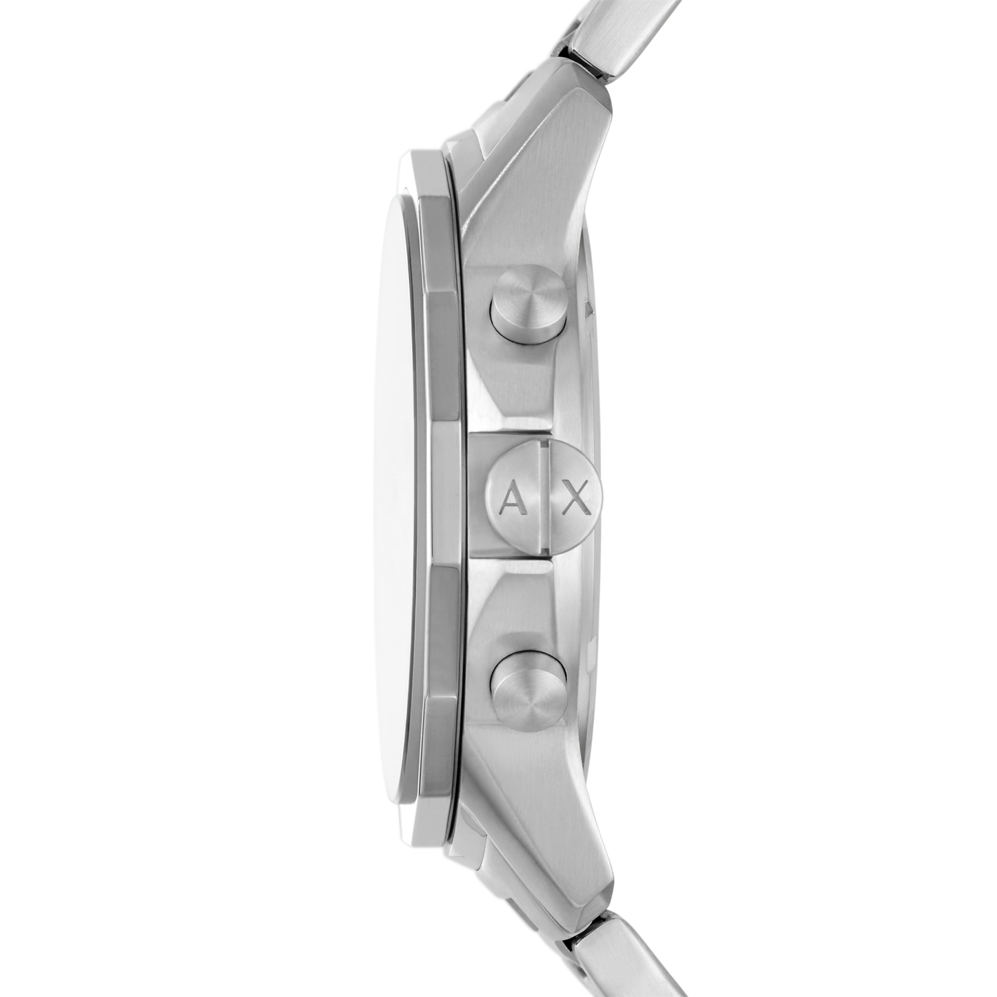 Reloj Análogo Banks Casual Plateado de Hombre