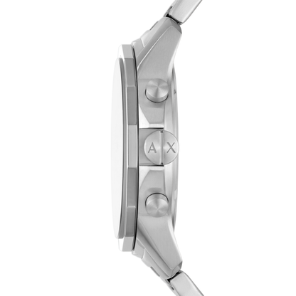 Reloj Análogo Banks Casual Plateado de Hombre