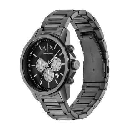 Reloj Análogo Banks Casual Gris Oscuro de Hombre
