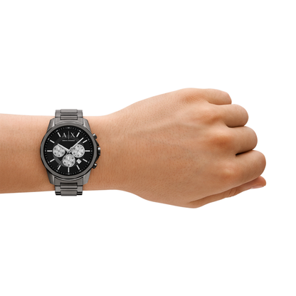 Reloj Análogo Banks Casual Gris Oscuro de Hombre