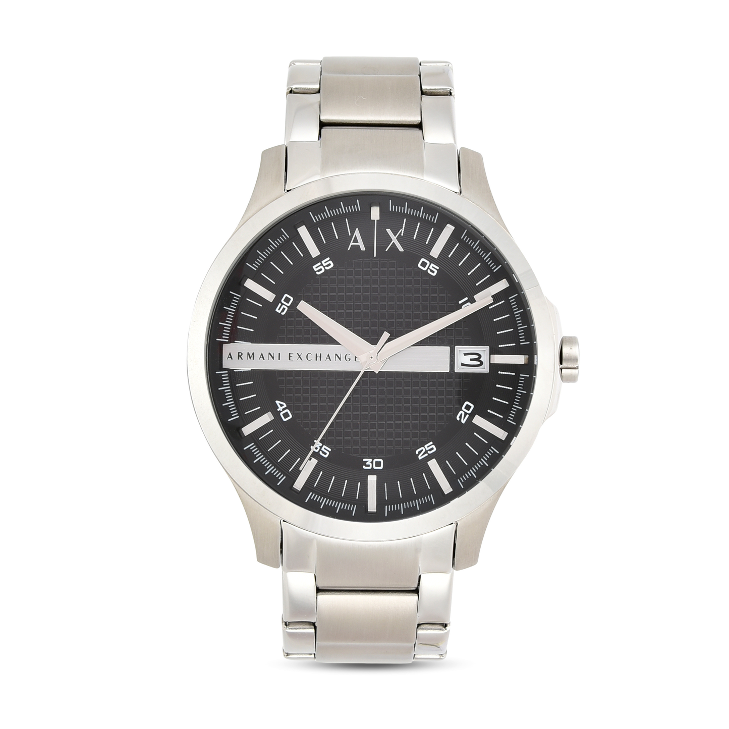 Reloj Análogo Hampton Casual Plateado de Hombre