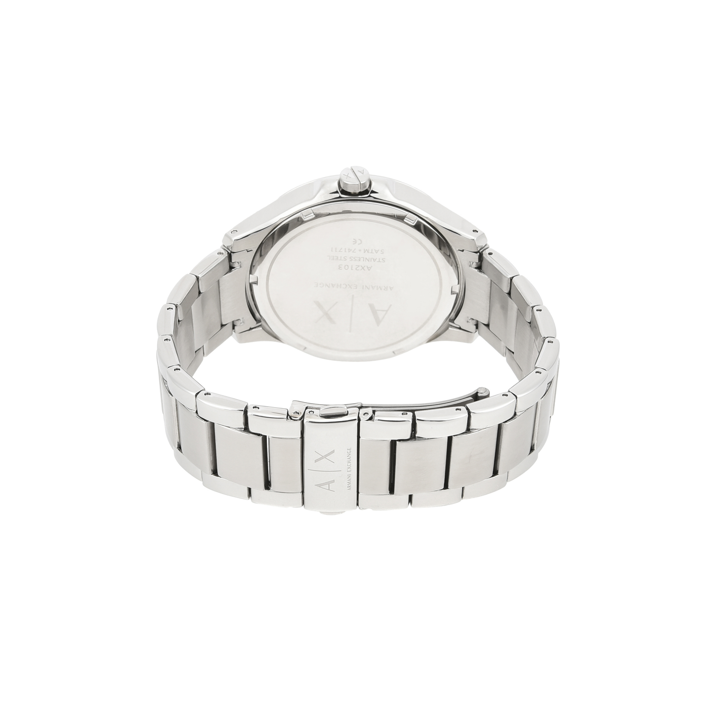 Reloj Análogo Hampton Casual Plateado de Hombre
