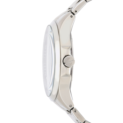 Reloj Análogo Hampton Casual Plateado de Hombre
