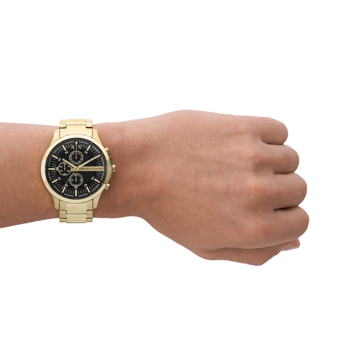 Reloj Análogo Hampton Casual Dorado de Hombre