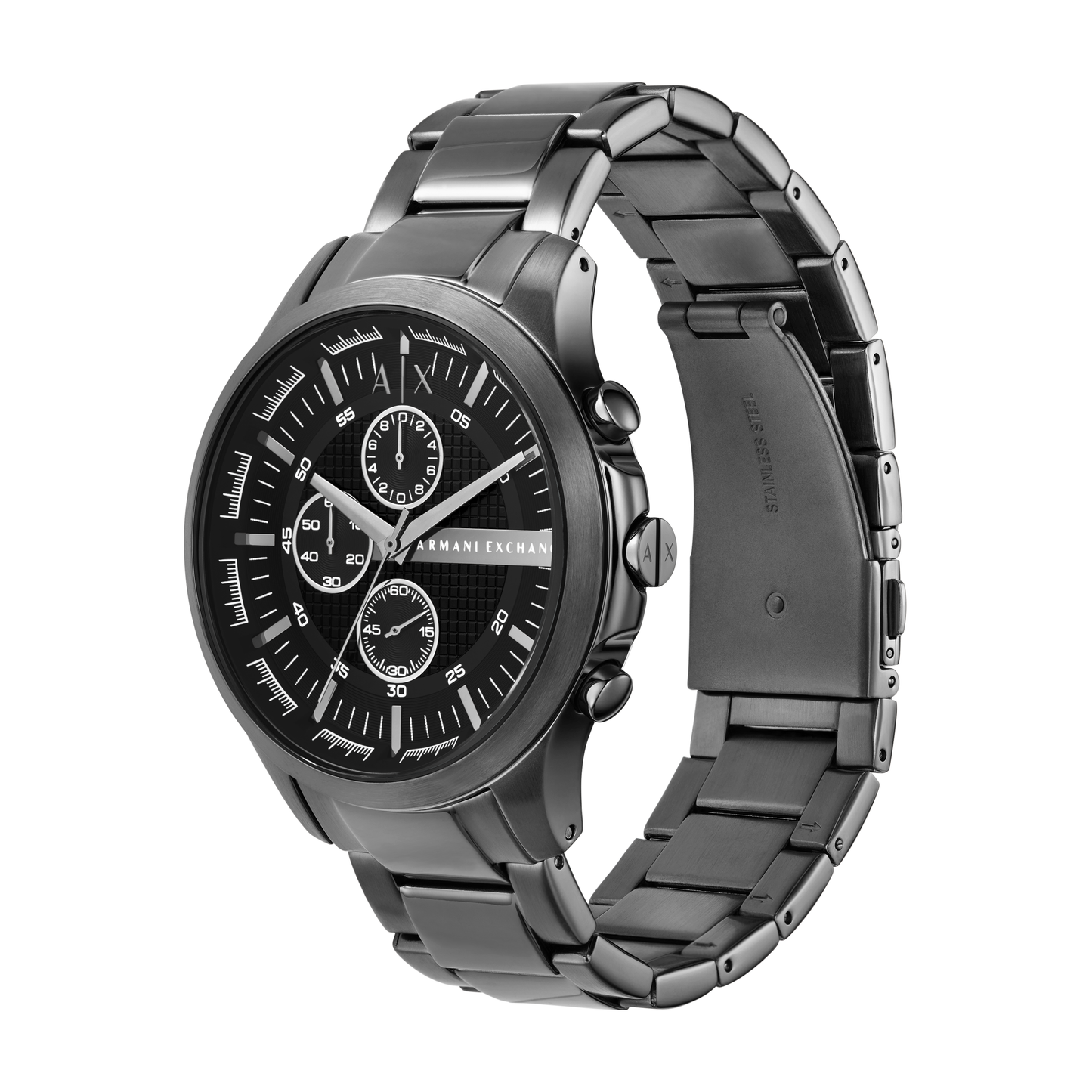 Reloj Análogo Hampton Gunmetal Casual de Hombre