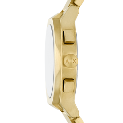 Reloj Análogo Sync Dorado Casual de Hombre