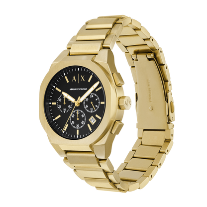 Reloj Análogo Sync Dorado Casual de Hombre
