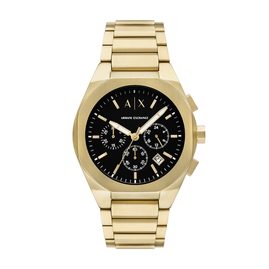 Reloj Análogo Sync Dorado Casual de Hombre