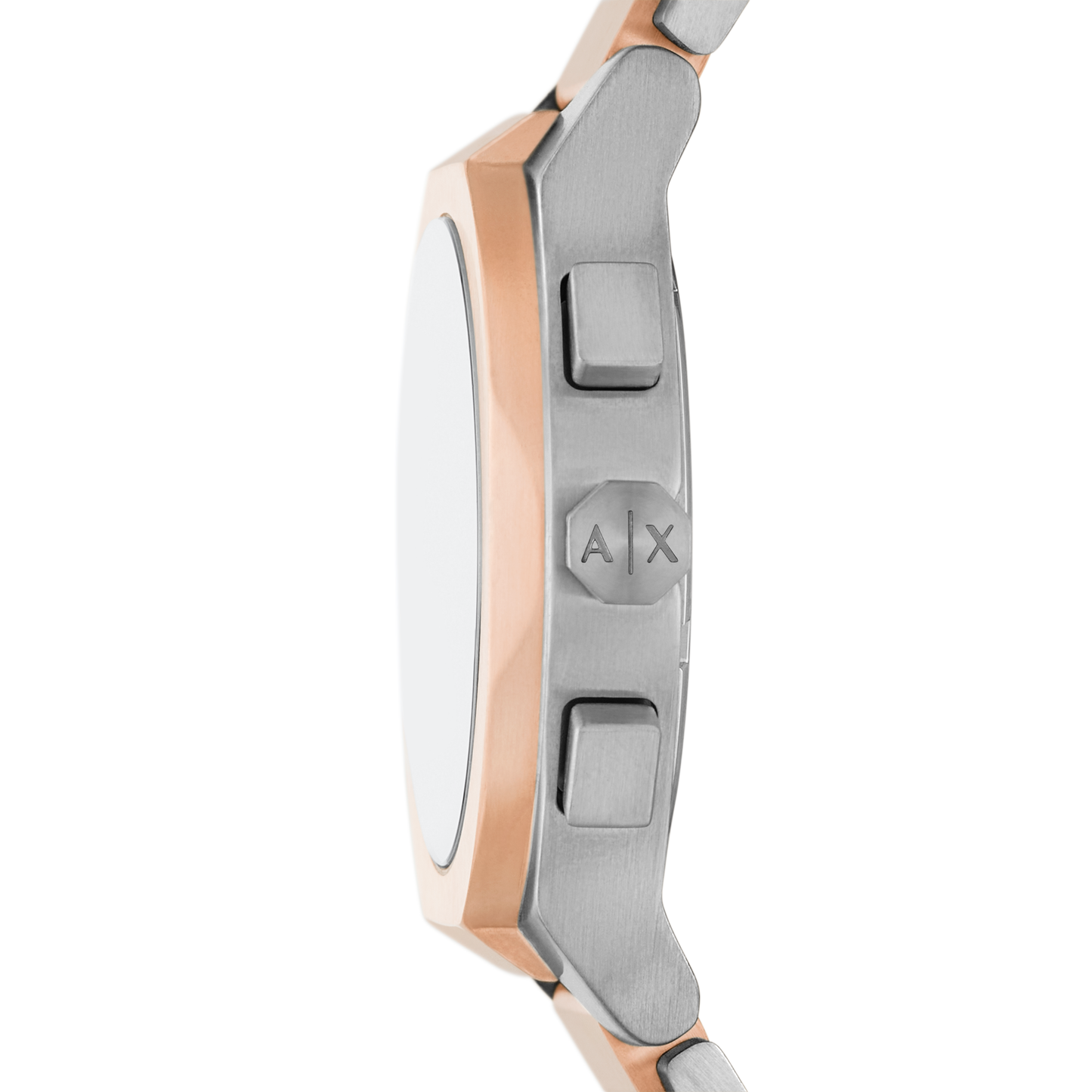 Reloj Análogo Sync Doble Tono Casual de Hombre