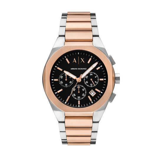 Reloj Análogo Sync Doble Tono Casual de Hombre