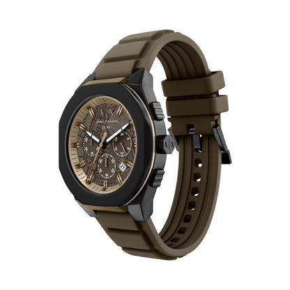 Reloj Análogo Sync Casual Chocolate de Hombre