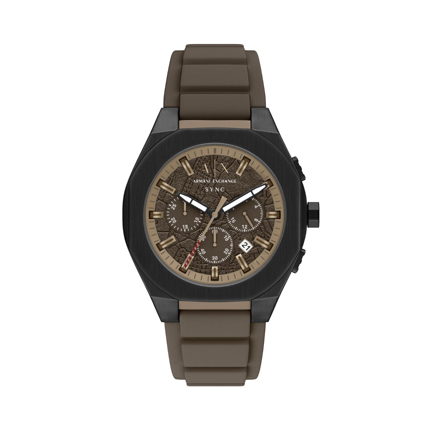 Reloj Análogo Sync Casual Chocolate de Hombre