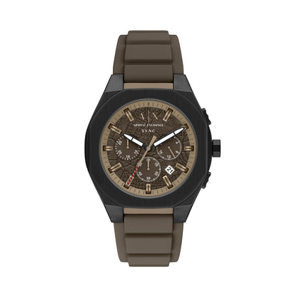 Reloj Análogo Sync Casual Chocolate de Hombre