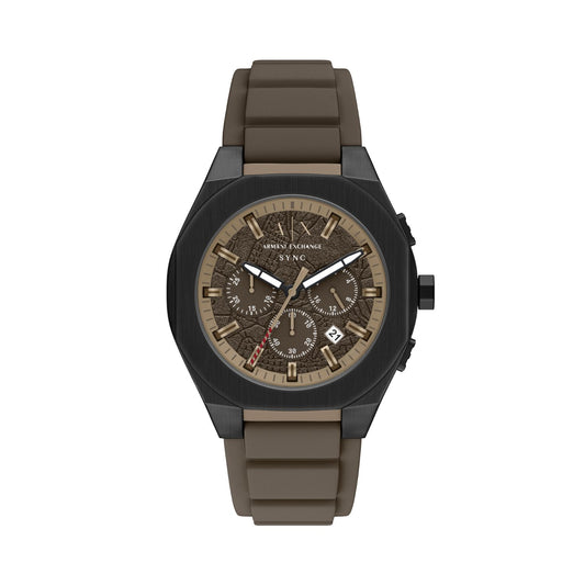 Reloj Análogo Sync Casual Chocolate de Hombre