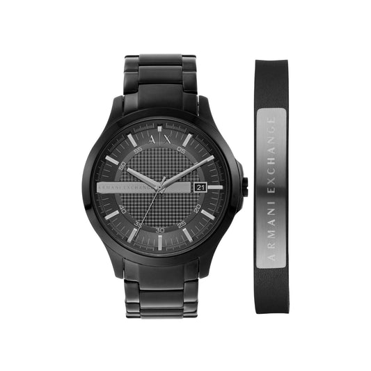 Reloj Análogo Hampton Negro de Hombre