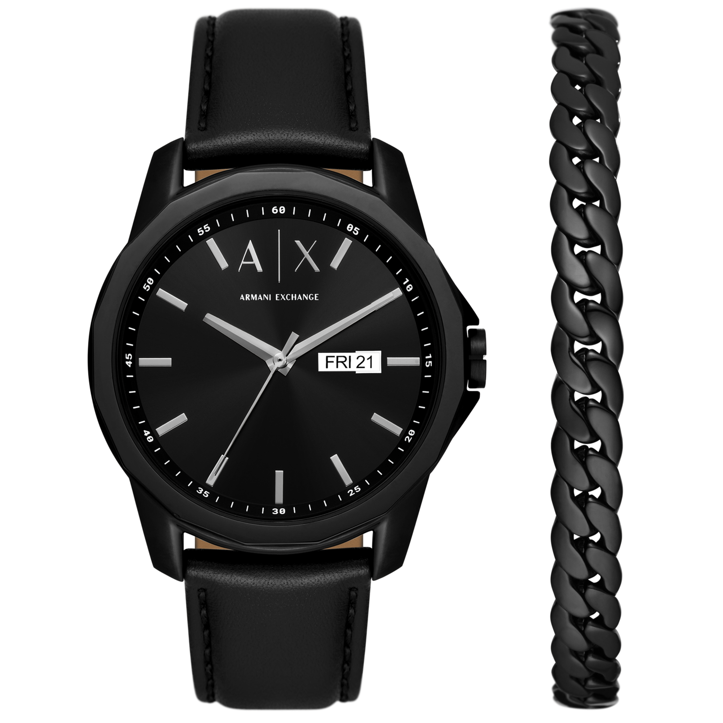 Reloj Análogo Banks Casual Negro de Hombre