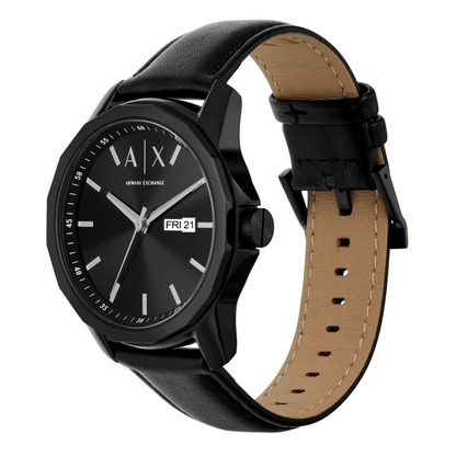 Reloj Análogo Banks Casual Negro de Hombre