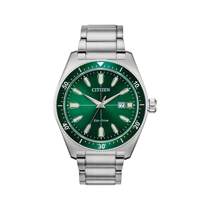 Reloj Análogo Deportivo Eco-Drive Promaster Plateado de Hombre