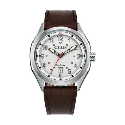 Reloj Análogo Force 3 Hand Eco-Drive Plateado de Hombre