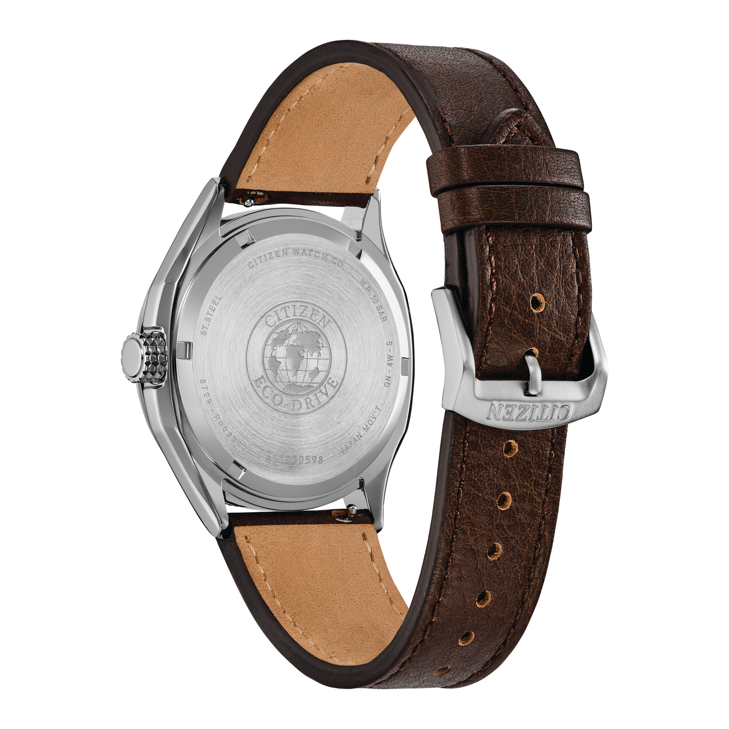 Reloj Análogo Force 3 Hand Eco-Drive Plateado de Hombre