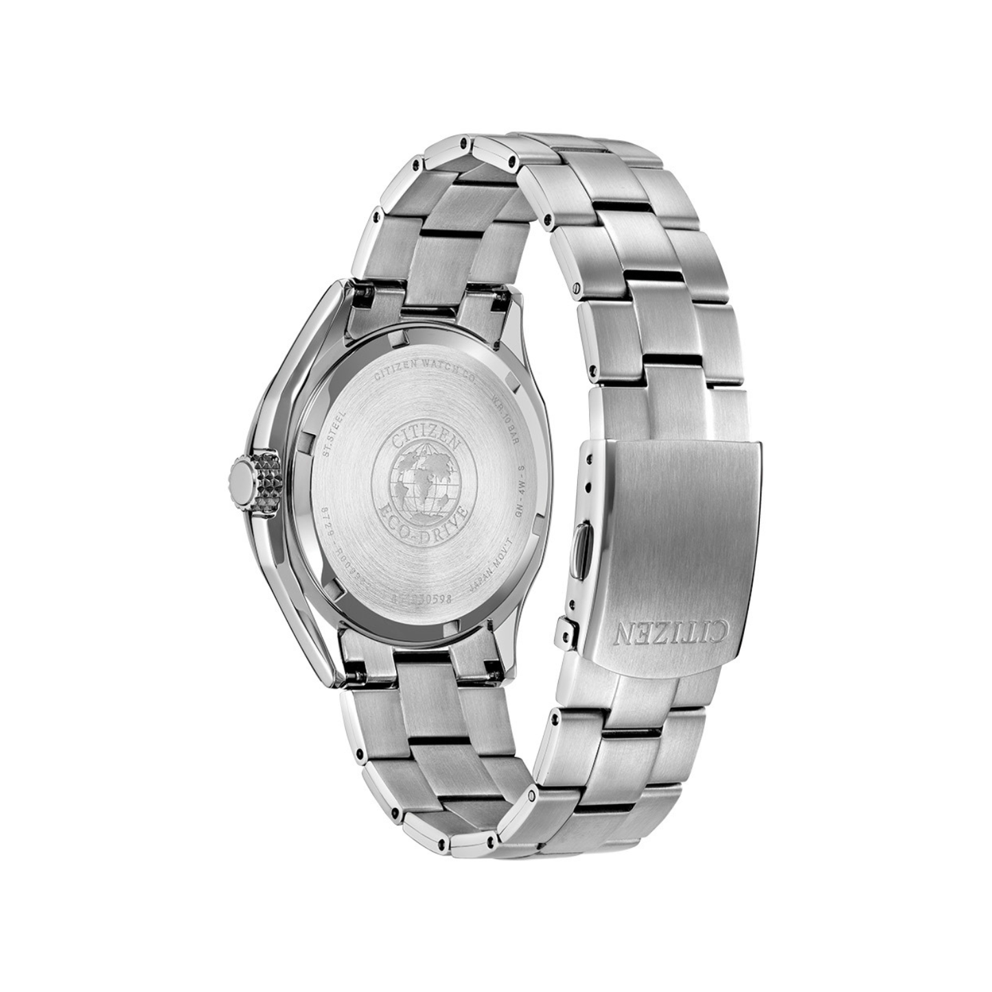 Reloj Análogo Deportivo Plateado de Hombre